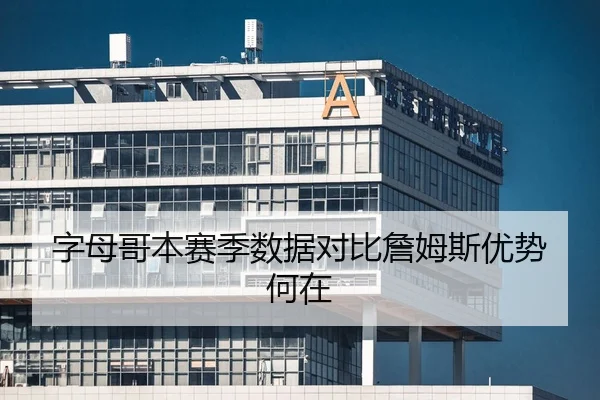 字母哥本赛季数据对比詹姆斯优势何在